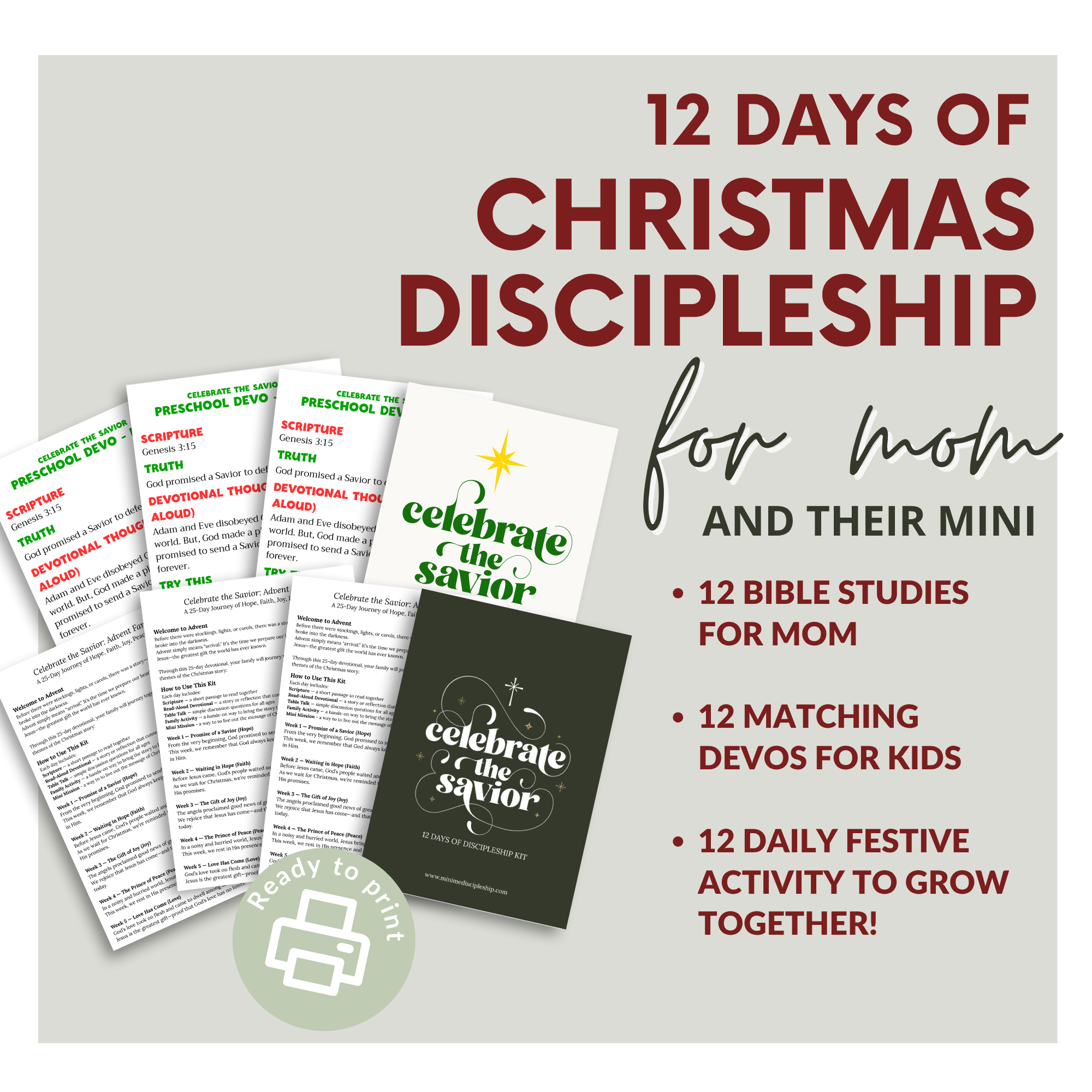 Celebrate the Savior: Christmas Bundle (Best Value!)