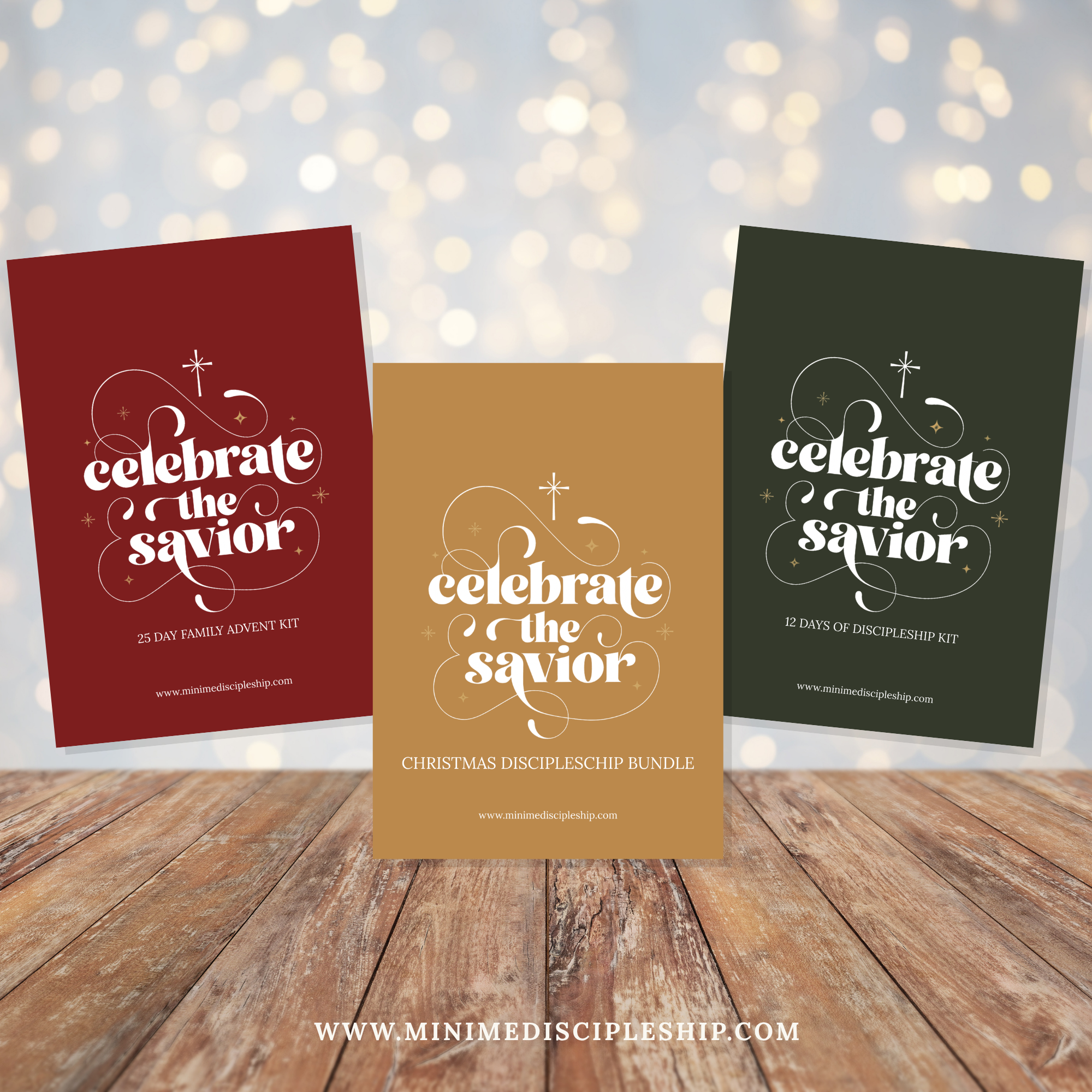 Celebrate the Savior: 25-Day Advent Family Kit