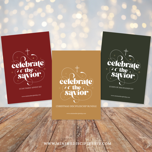 Celebrate the Savior: 25-Day Advent Family Kit